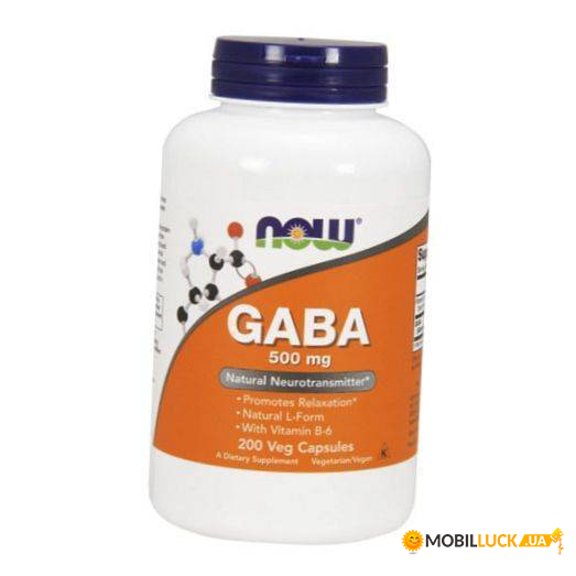  Now Foods Gaba 500 B6 200 (27128004)