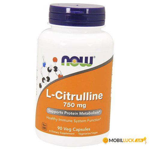  Now Foods L-Citrulline 750 90  (27128005)