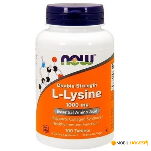  Now Foods L-Lysine 100  (100-46-8563219-20)