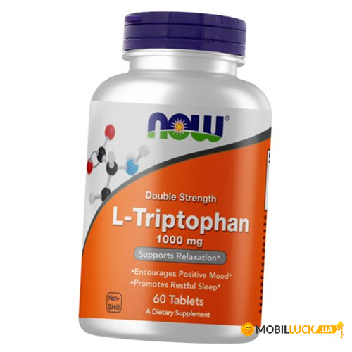  Now Foods L-Tryptophan 1000 60 (27128030)