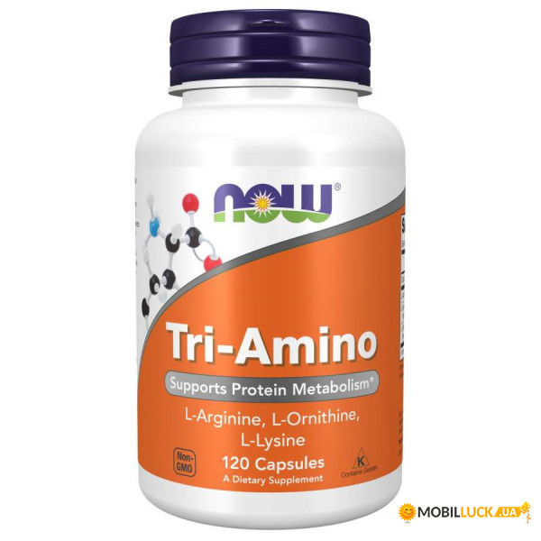  Now Foods Tri-Amino 120 