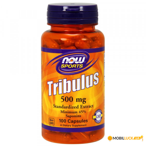   Now Foods Tribulus 500mg 100 Caps (100-84-6441624-20)