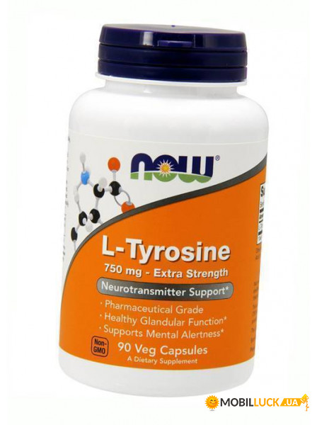  Now Foods Tyrosine 750 90 (27128028)