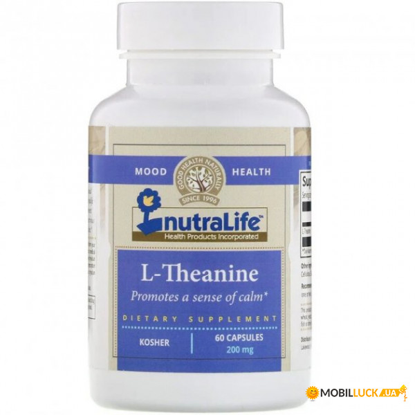  NutraLife L-Theanine 60  (4384303984)