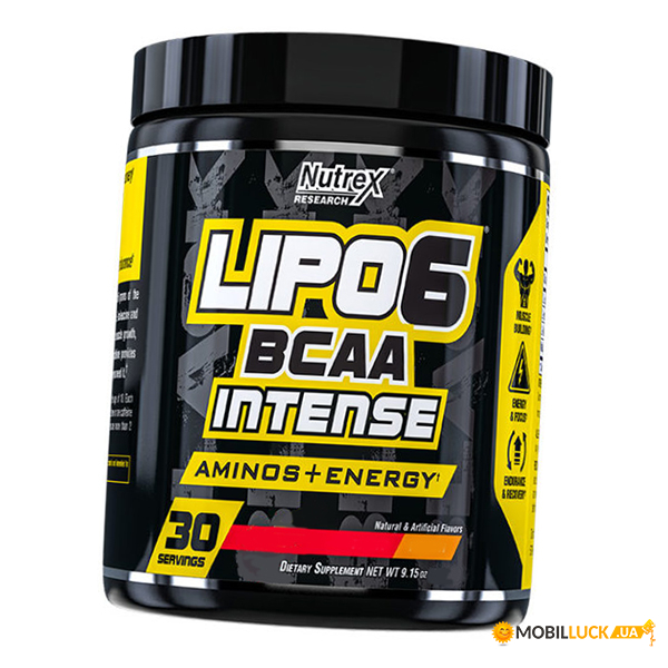  BCAA +  Nutrex Lipo-6 BCAA Intense 259  (28152006)