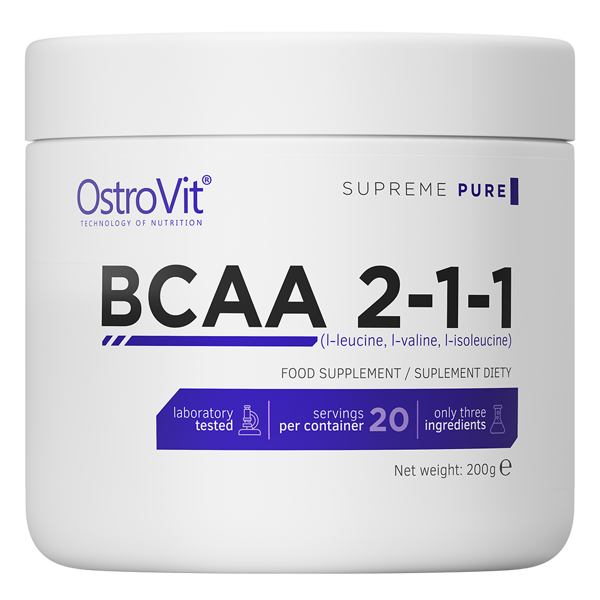  OstroVit BCAA 2-1-1 - 200g Pure 100-18-7876714-20