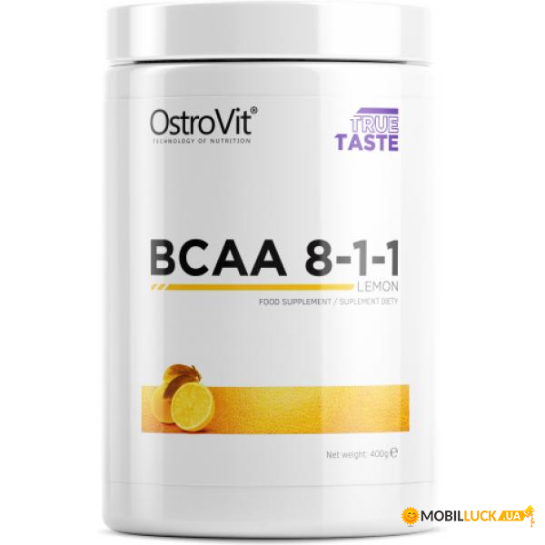  OstroVit BCAA 2-1-1 - 400g Lemon 100-49-5476782-20