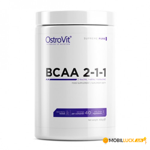  BCAA OstroVit BCAA 2-1-1 400 