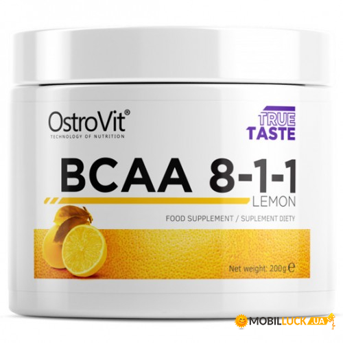  BCAA OstroVit BCAA 8-1-1 200  - 