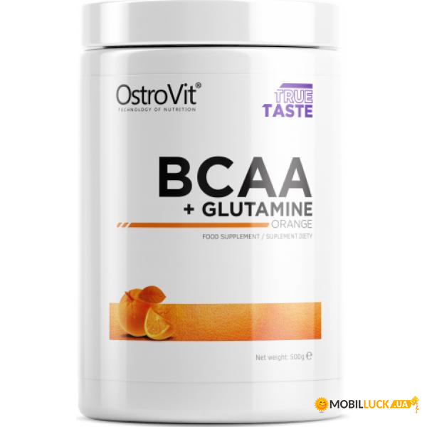  OstroVit BCAA Glutamine - 500g Orange 100-90-4669407-20