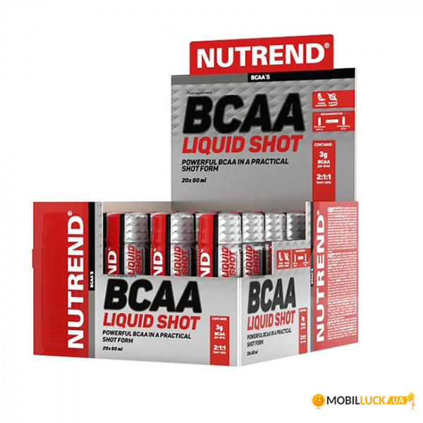  Nutrend BCAA Mega Shot 20*60  