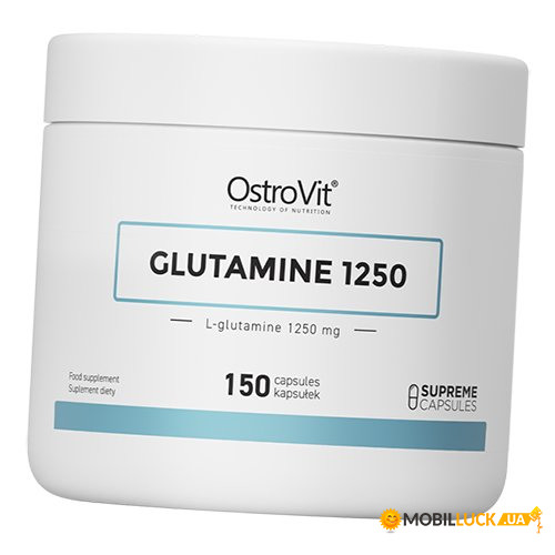 L Glutamine Ostrovit Glutamine 1250 150 (32250005)