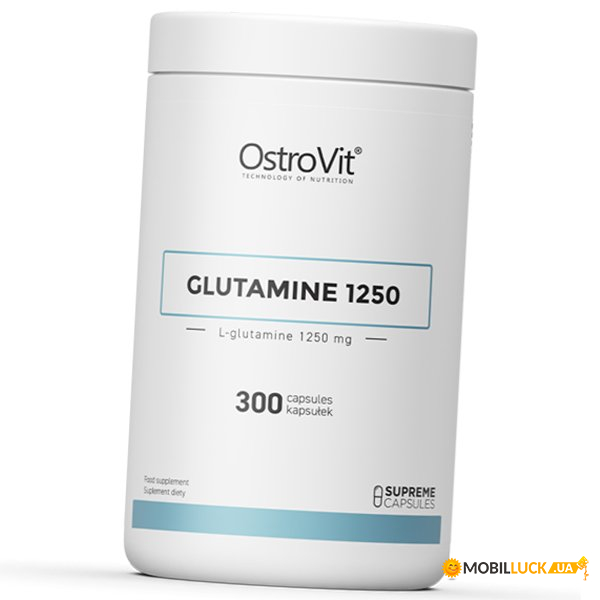 L-, Glutamine 1250, Ostrovit  300 (32250005)