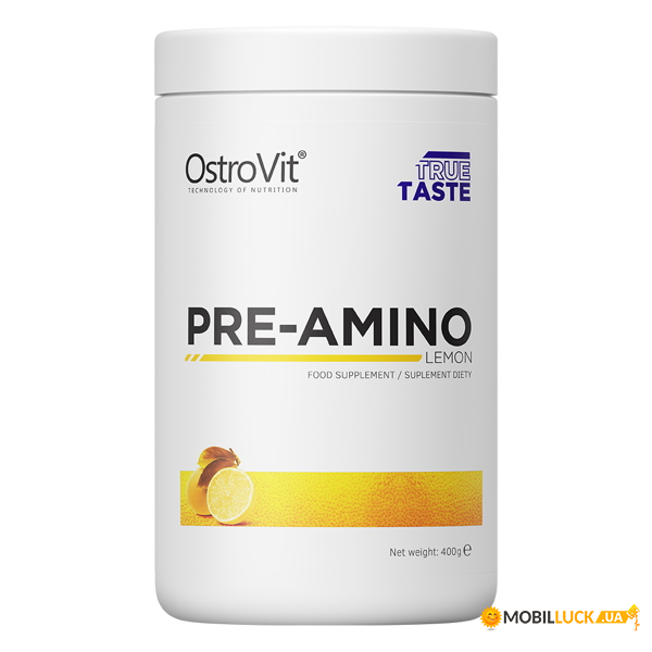  OstroVit Pre - Amino - 400g Lemon 100-62-6199773-20