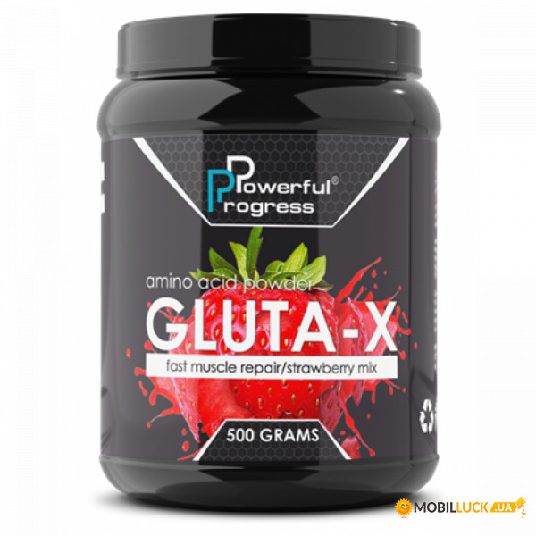  Powerful Progress Gluta  500g Strawberry