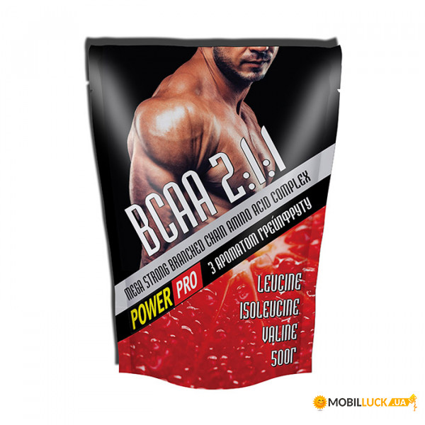  Power Pro BCAA 2-1-1 - 500g Grapefruit