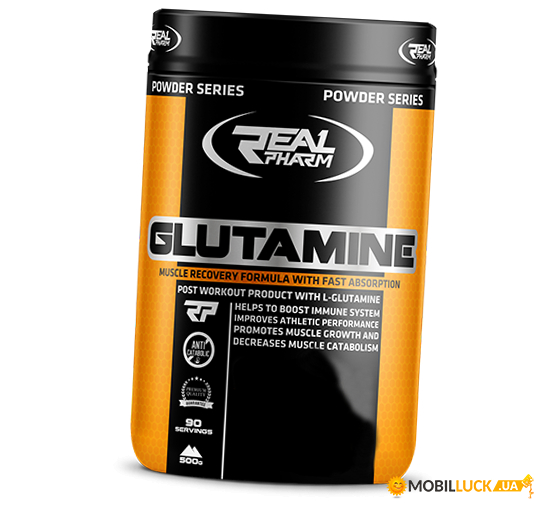  Real Pharm Glutamine powder 500 - (32055001)