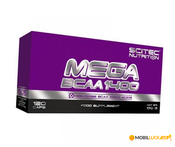  Scitec Nutrition Mega BCAA 1400 120 