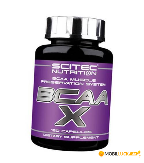  BCAA Scitec Nutrition BCAA X 120 