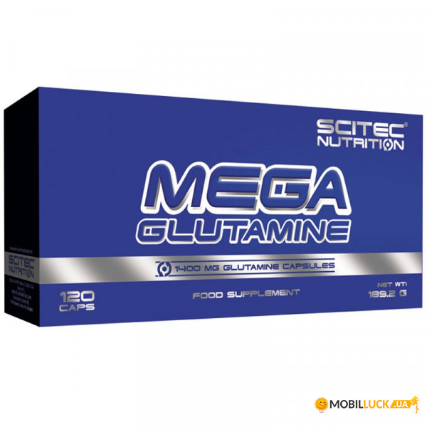  Scitec Nutrition Mega Glutamin 120 caps