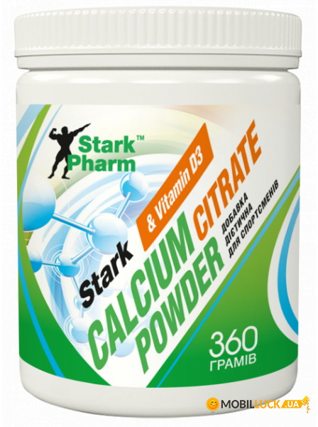  Stark Pharm Stark Calcium Citrate Powder - 360g