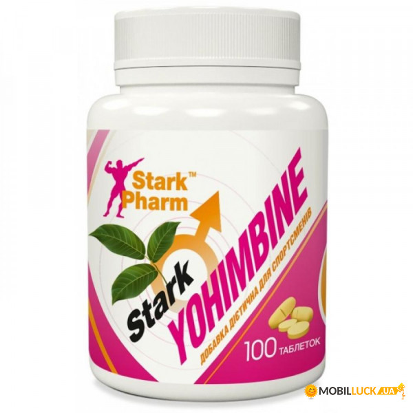   Stark Pharm Stark Yohimbine 10mg 100  (100-23-1063432-20)