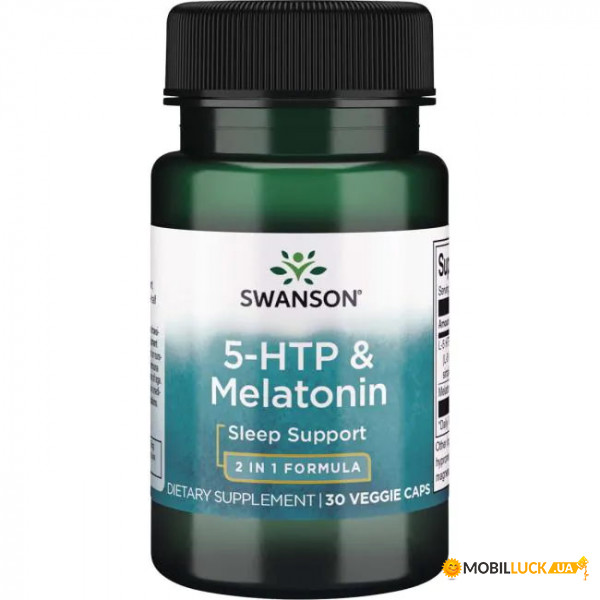  Swanson 5-HTP Melatonin 30 