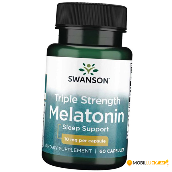  Swanson Triple Strength Melatonin 10 60 (72280049)