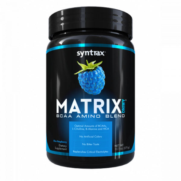  Syntrax Matrix Amino 370g Blue Raspberry 100-56-0270863-20