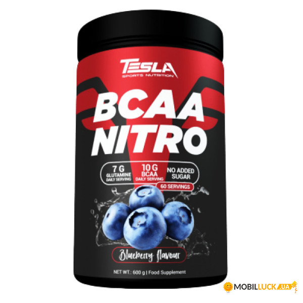  Tesla BCAA Nitro - 600g Blueberry