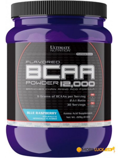  Ultimate BCAA 12,000 Blue Raspberry 228g