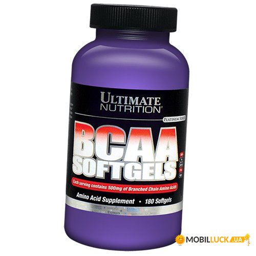     Ultimate Nutrition BCAA Softgels 180 (28090003)