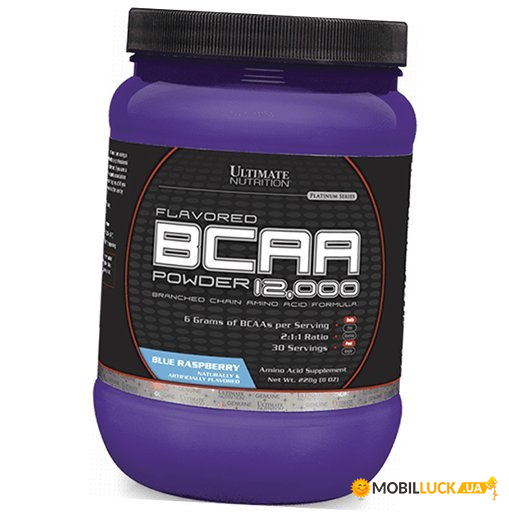  Ultimate Nutrition BCAA powder 228 blue raspberry