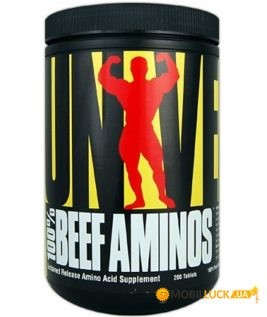  Universal Nutrition 100 Beef Aminos 200 