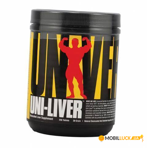  Universal Nutrition Uni-Liver 250 (27086009)