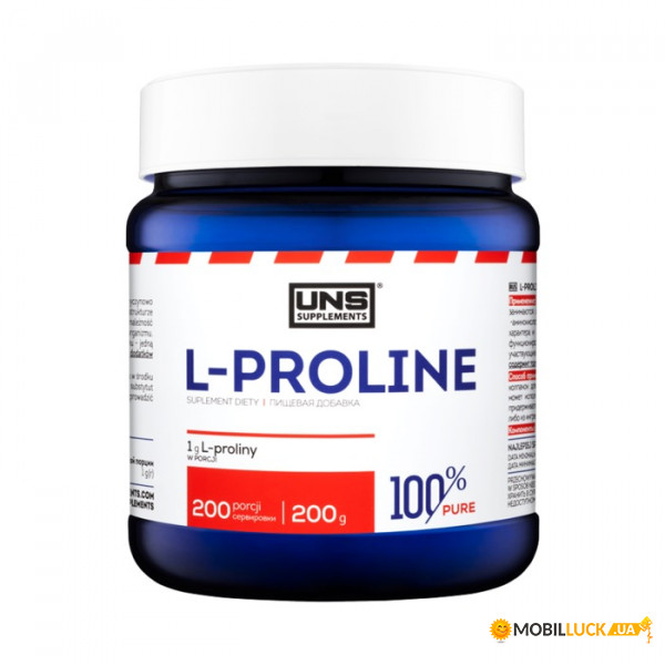  UNS 100 Pure L-Proline 200  