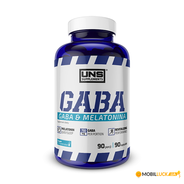  UNS GABA  Melatonin 90  