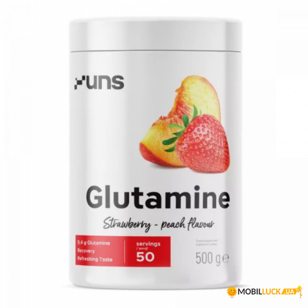  UNS Glutamine 500g Lemon-Orange