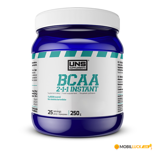  UNS Supplements BCAA 2-1-1 Instant 250  