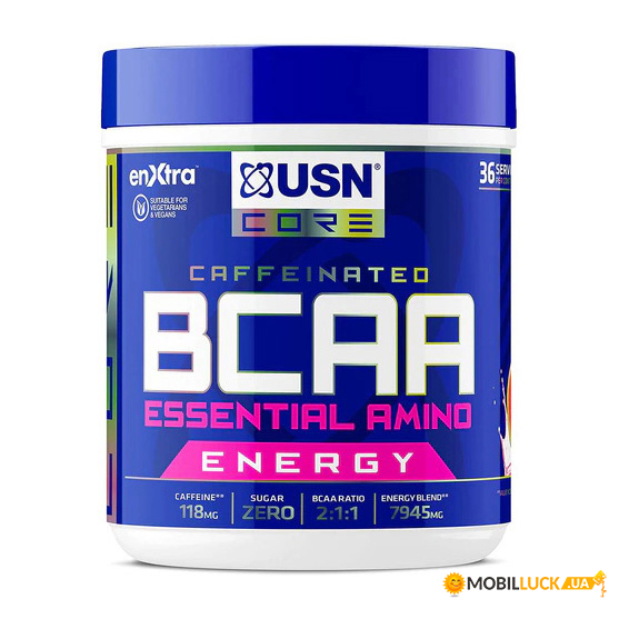  USN BCAA Power Punch Energy 400 g watermelon