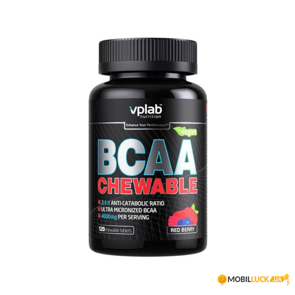  VPLab BCAA Chewable 120  