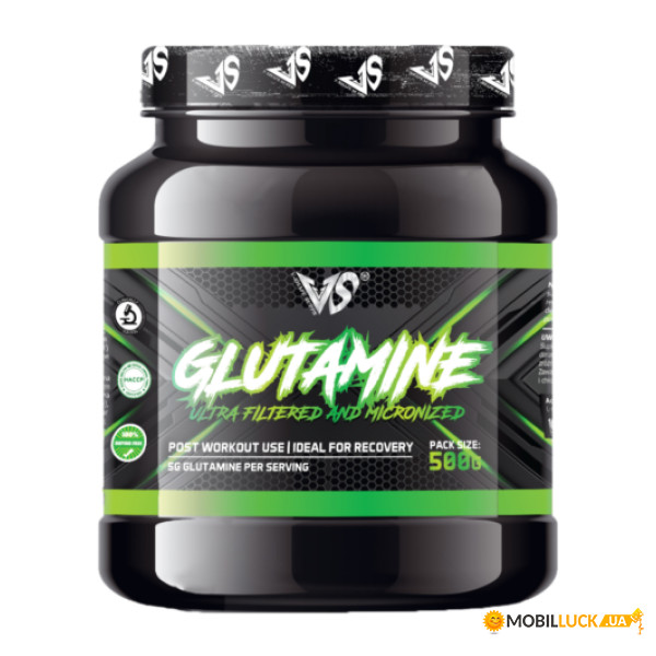  V-Shape Supps Glutamine - 500g Pure