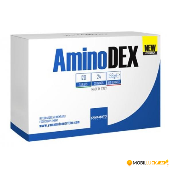  Yamamoto Nutrition Amino DEX - 120 Caplets 100-71-4868560-20