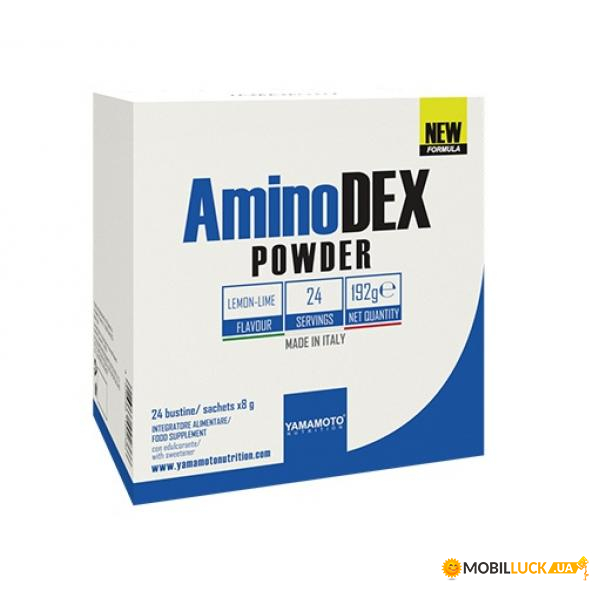  Yamamoto Nutrition Amino DEX powder -192g lemon-lime 100-30-4207184-20