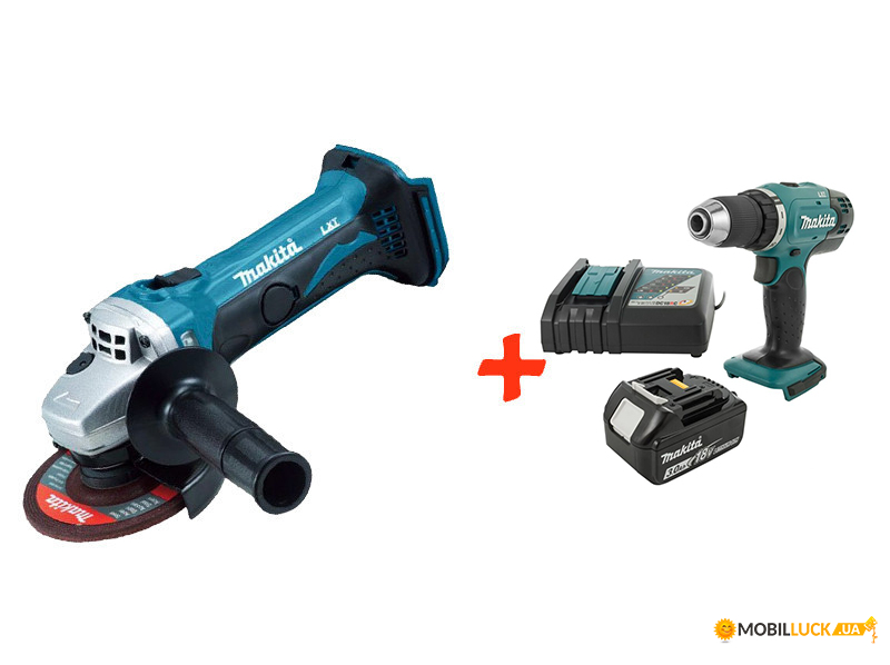   Makita DGA452Z+ - Makita DDF453RFX7 (DGA452RFX7)