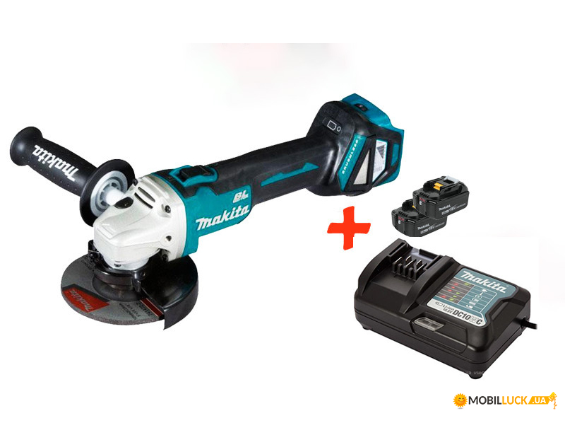    Makita DGA511Z+2 .18V 5 Ah+  (DGA511RT2)