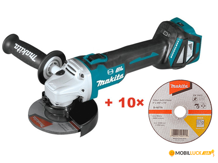   Makita DGA513Z ( ) + 10   (DGA513ZX)