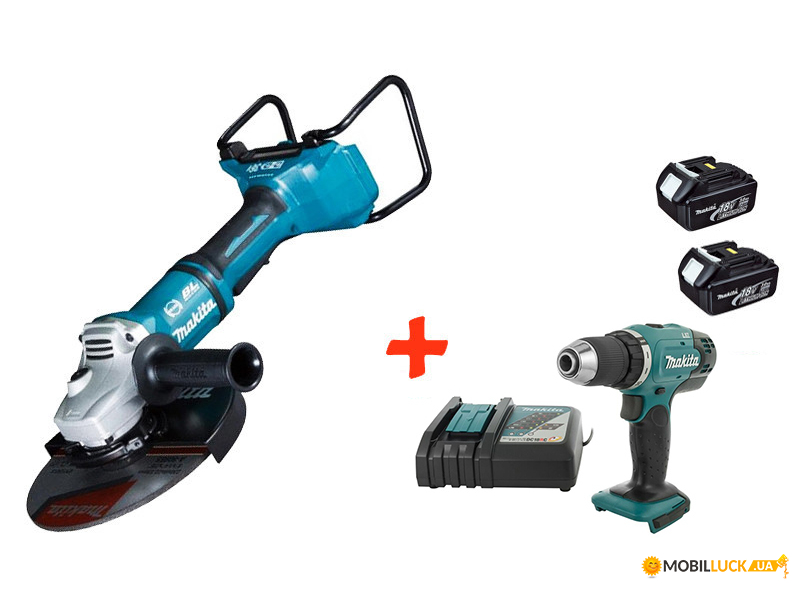    Makita DGA900Z+ - Makita DDF453RFX7