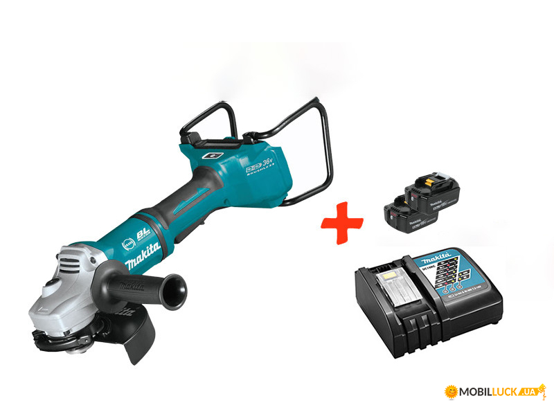    AWS Makita DGA901ZU+2 .18V 5 Ah+  (DGA901RT2)