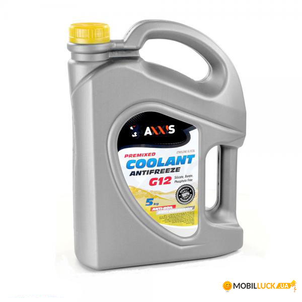  Axxis G12 Coolant 48021029828 YELLOW 5 